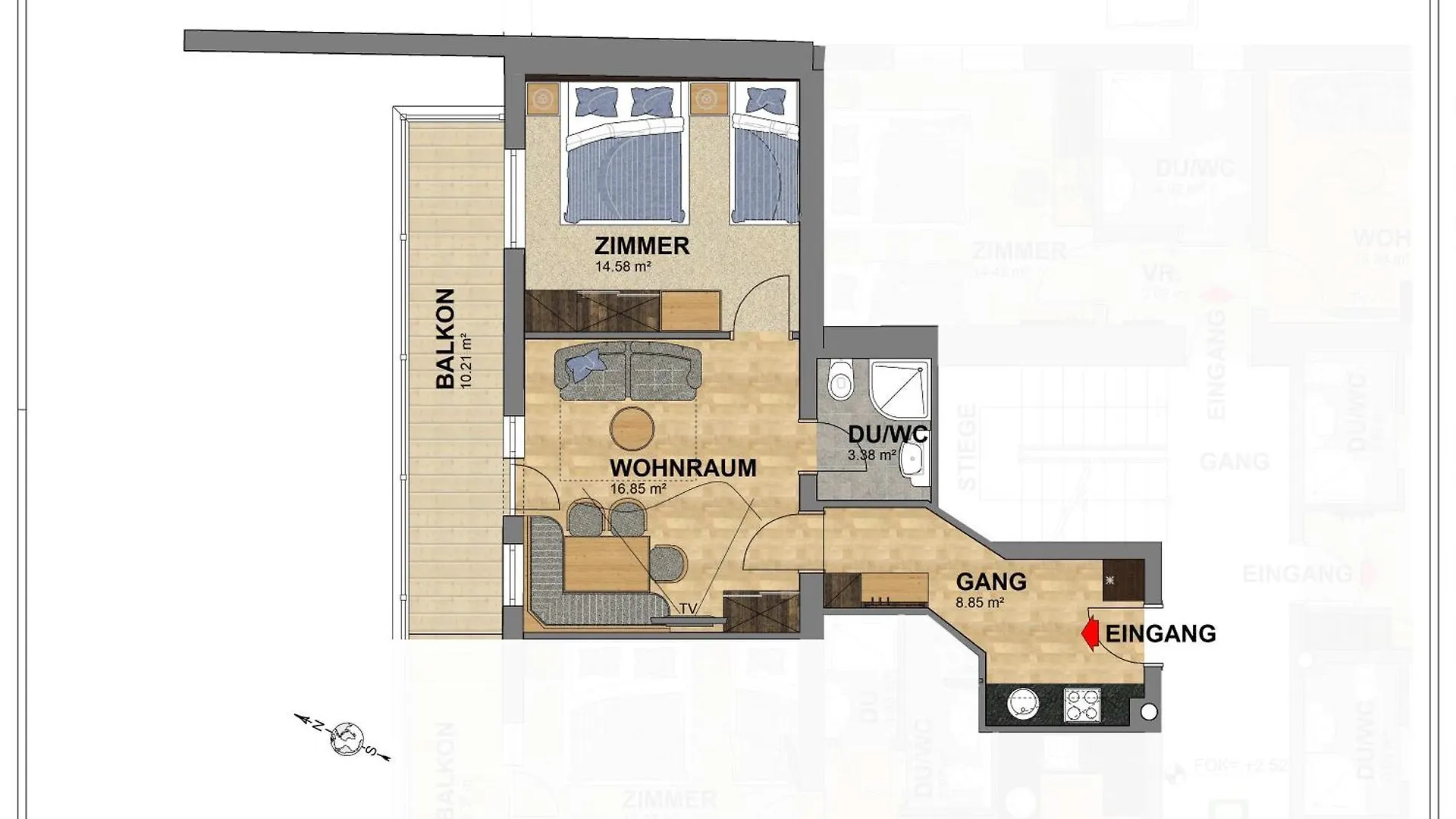 Hotel Garni Schoenblick Solden 3*,  Austria