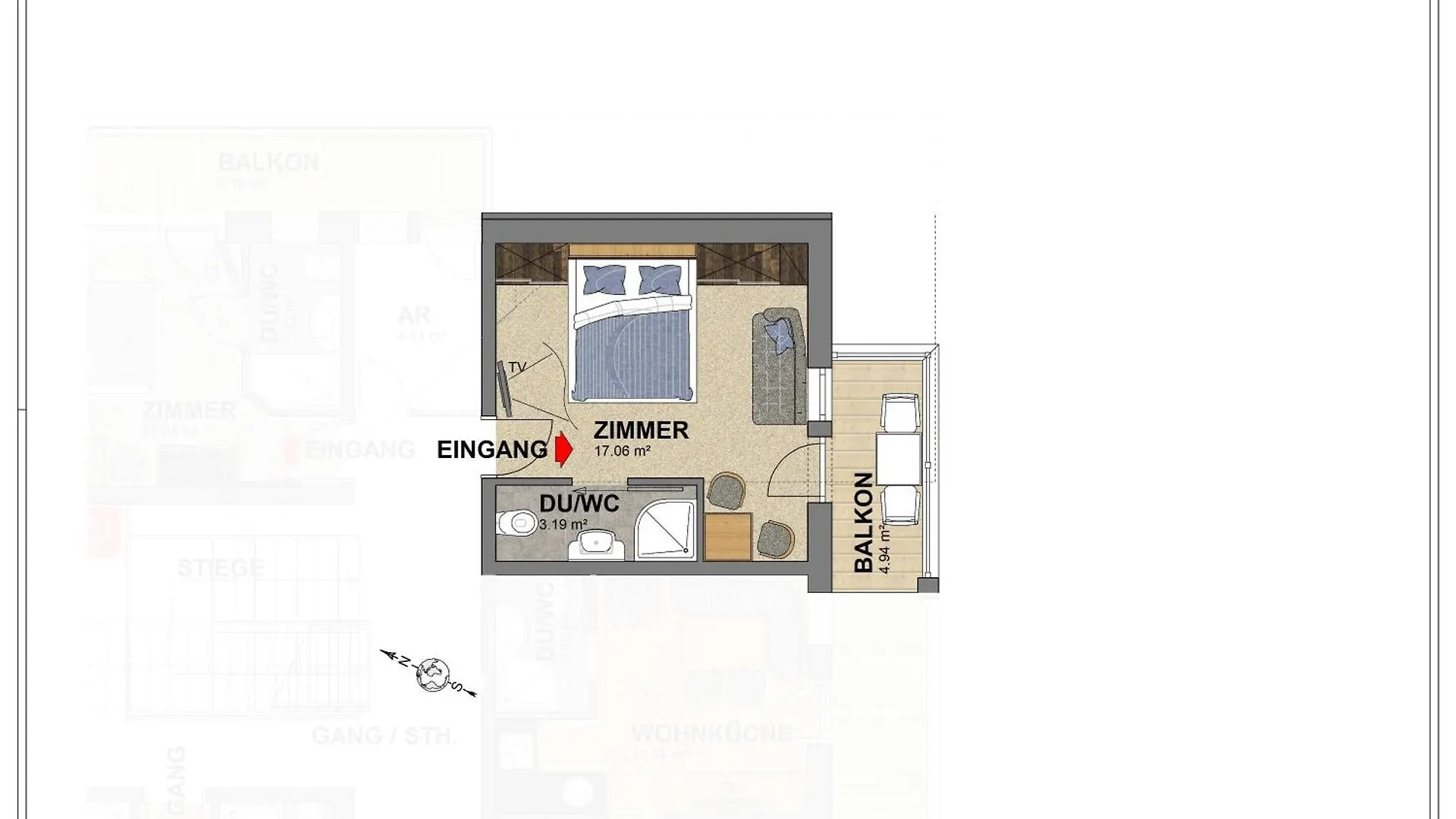 זולדן Hotel Garni Schoenblick